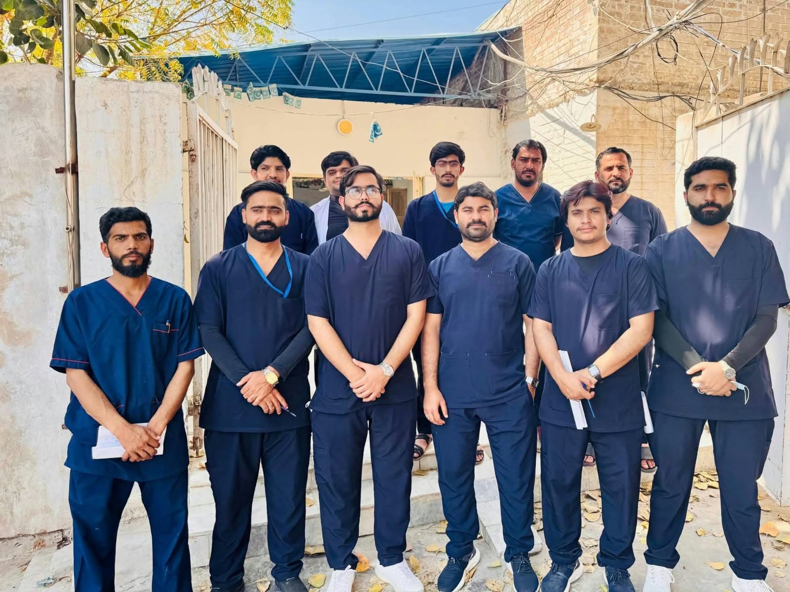 Graduates from the first BS Nursing batch at Imam Institute